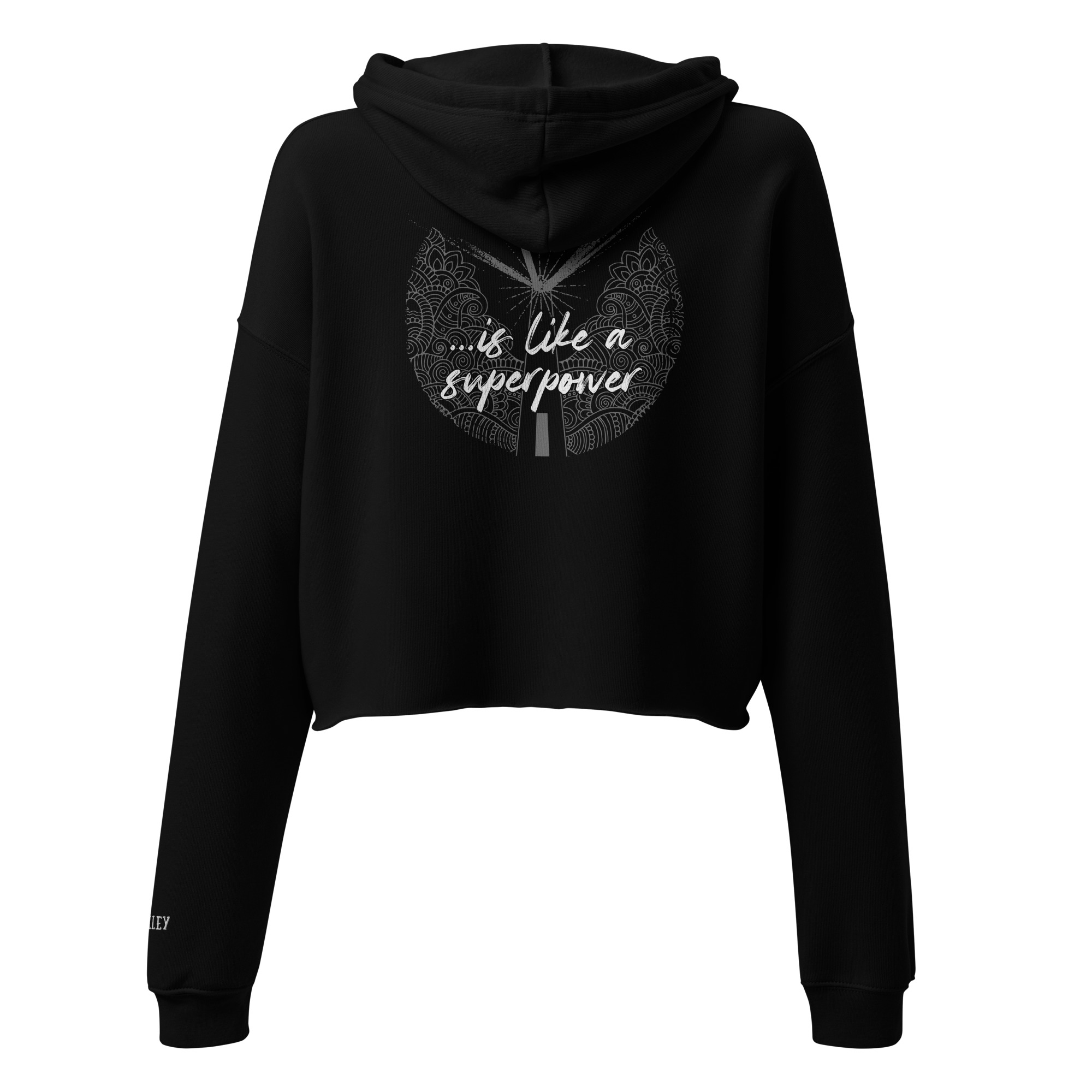 Crop Hoodie – Bild 4
