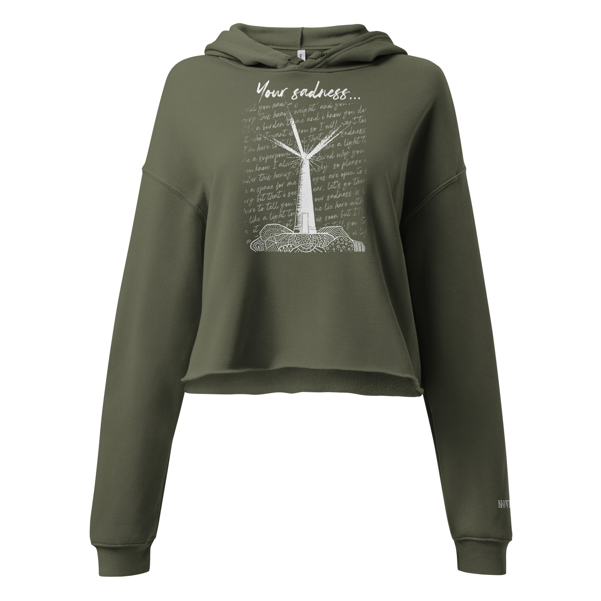 Crop Hoodie – Bild 5